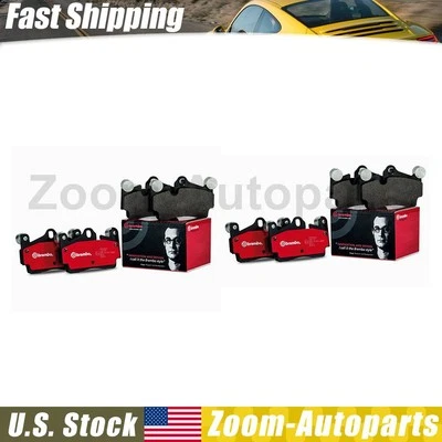 Brembo OE Front Rear Brake Pads for 2011-2015 2016 2017 2018 2019 Ford Explorer - Image 1 of 4