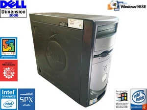Dell DIMENSION 3000 [Windows 98SE] [80GB HD] @3.00 GHz; 512MB RAM [Retro Gaming] - Picture 1 of 19