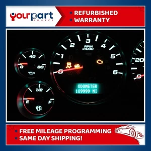 12-14 2500 SIERRA SILVERADO INSTRUMENT CLUSTER SPEEDOMETER Z71 28278978 20958753 - Picture 1 of 12