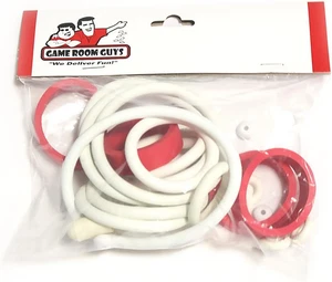 1980 Williams Black Knight Pinball White Rubber Ring Ki - Picture 1 of 1