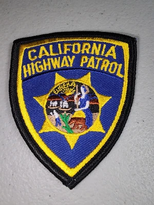 Parche bordado de la Patrulla de Caminos de California de 2,5" x 3" coser o planchar Foto 1 de 3