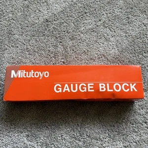 Mitutoyo 12” Length Rectangular Steel Calibration Inspection Gage Block AS-1 - Picture 1 of 9