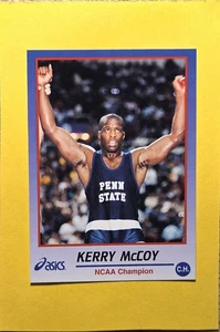 1998 Culture House Heroes of Wrestling Kerry McCoy Asics ProImage RARE - Picture 1 of 2
