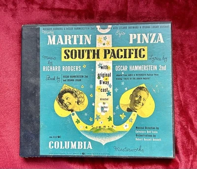 South Pacific Original 1949 Broadway Cast Recording 1957 Columbia Masterworks LP Foto 1 de 4