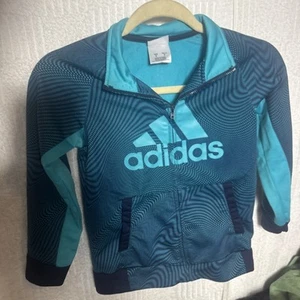 Ladies Adidas Size 7 Full Zip Long Sleeve - Picture 1 of 4