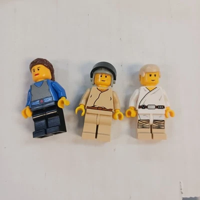 Lego Star Wars Minifigura Lote Padme Amidala Anakin Luke Skywalker Foto 1 de 4
