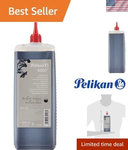 Inchiostro per penna stilografica, nero brillante, 33,8 fl oz - Foto 1 di 6