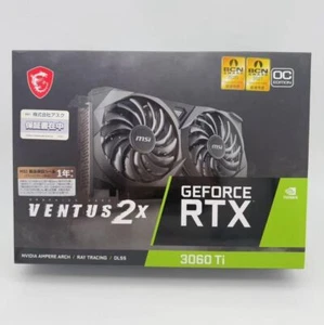 MSI GeForce RTX 3060 Ti AERO ITX 8G OC LHR Gaming Graphics Boards New Tested - Picture 1 of 20