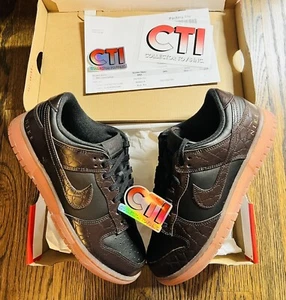 🔥 IN HAND - NIKE DUNK LOW SE "VELVET BROWN BLACK" - SIZE 8.5 - DV1024-010 🔥 - Picture 1 of 8