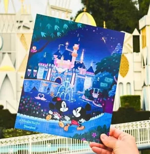 Stampa portachiavi Disneyland Magic immagine 2023 Castello di Topolino Minnie - Foto 1 di 1