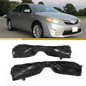 For Toyota Camry 2012 2013 2014 Splash Guard / Fender Liner Front LH + RH 1 Pair - Picture 1 of 12