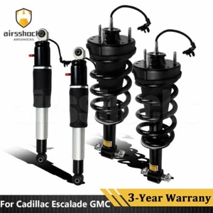 Fits 15-20 Cadillac Escalade Front&Rear Loaded Car Shock Struts Magnetic Assy - Picture 1 of 12