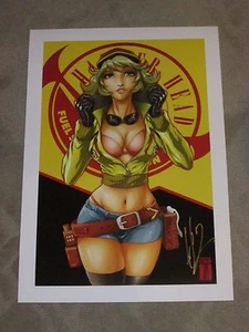 Wondercon Cidney Aurum 2017 - Final Fantasy XV impresión artística de Jeff Martinez 13x19 - Imagen 1 de 1