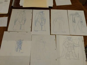 HULK VS. THOR Marvel Animation concept art comic book cel Movie Asgard: ODIN lot - Picture 1 of 12