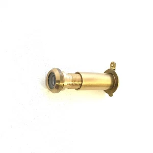 Verstellbarer Elektro Messing Sicherheitstür Eye Viewer 160 Grad Spionage Peep Loch - Bild 1 von 4