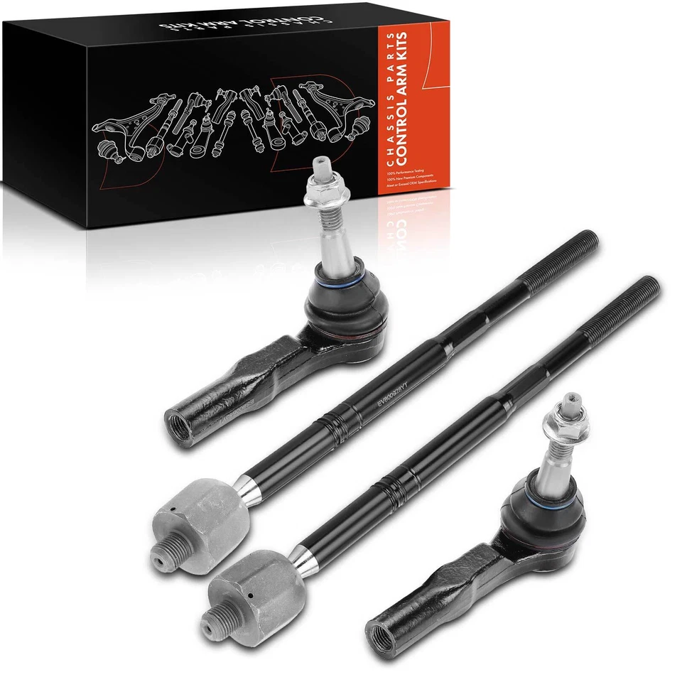 4 piezas nuevo extremo de barra de amarre de dirección interior y exterior para Cadillac SRX 2010 2011 2012-2016 Foto 1 de 4