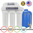 Apex Mr-5100 5 Stage 100 Gpd Ro Filtration Reverse Osmosis Water Filter System