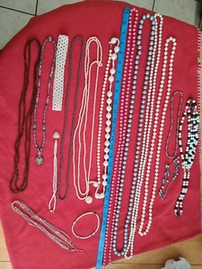 Halsketten Konvolut 16 Vintage/Modern Perlen Sorte - Bild 1 von 12