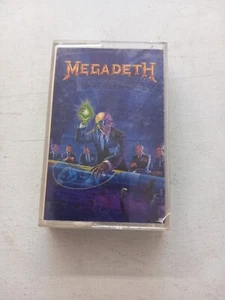 Megadeth Rust in Peace Audio Cassette Tape Rock Trash Album - Picture 1 of 6
