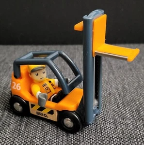 CARRETILLA ELEVADORA BRIO Ferrocarril *de colección* - Imagen 1 de 4