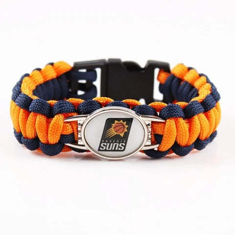 PHOENIX SUNS PARACORD BRACELET - NBA BASKETBALL Cover