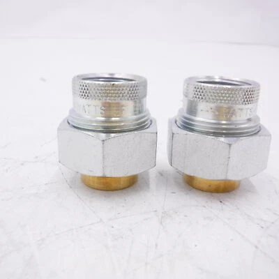 Paquete de 2 vatios 3/4" FIP x 3/4" soldadura unión dieléctrica 640625 Foto 1 de 3