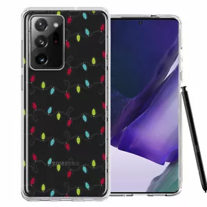 Funda Doble Capa Luces Navidad Ultra Vintage Para Samsung Galaxy Note 20 - Imagen 1 de 1
