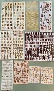HUGE PRICE DROP Alphabet Packs Sets Lots Creative Memories, Making Memories, Etc - Picture 1 of 135