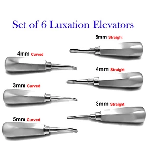 Dental Luxation elevators Surgical Root Extraction Tooth Luxating Extracting  - Picture 1 of 7