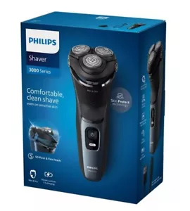 RASOIO ELETTRICO PHILIPS S3144/00 WET & DRY SERIE 3000 RICARICABILE 60Min. - Foto 1 di 1