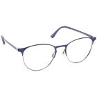 Ray-Ban Eyeglasses RB 6375 2981 Blue/Gunmetal Round Frame 51[]18 145