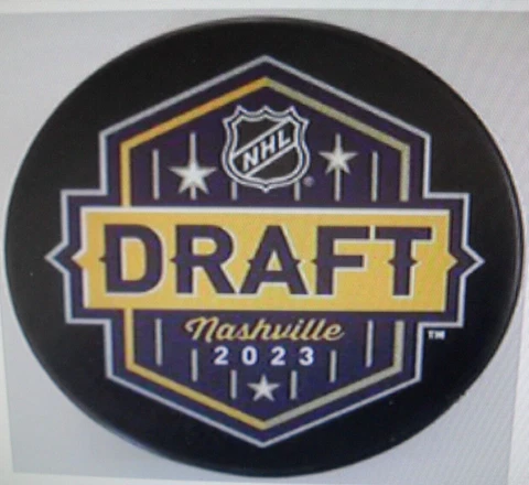 2023 NHL Draft Hockey Puck BRAND NEW! Nashville - Connor Bedard #1 Overall Pick Cover