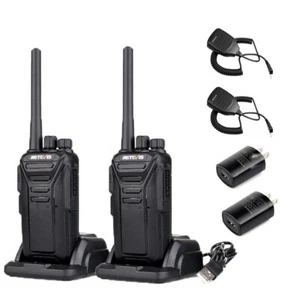 2Pack Retevis RT27V MURS VHF Walkie Talkie Two-Way Radios with Speak Mic&Adapter - Picture 1 of 10