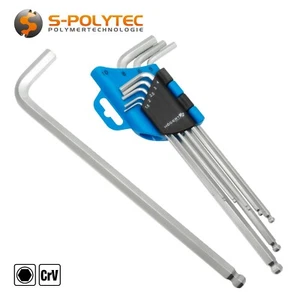 PROFI Sechskantschlüssel 9 tlg Set Satz für Inbus- Innensechskant Steckschlüssel - Bild 1 von 6