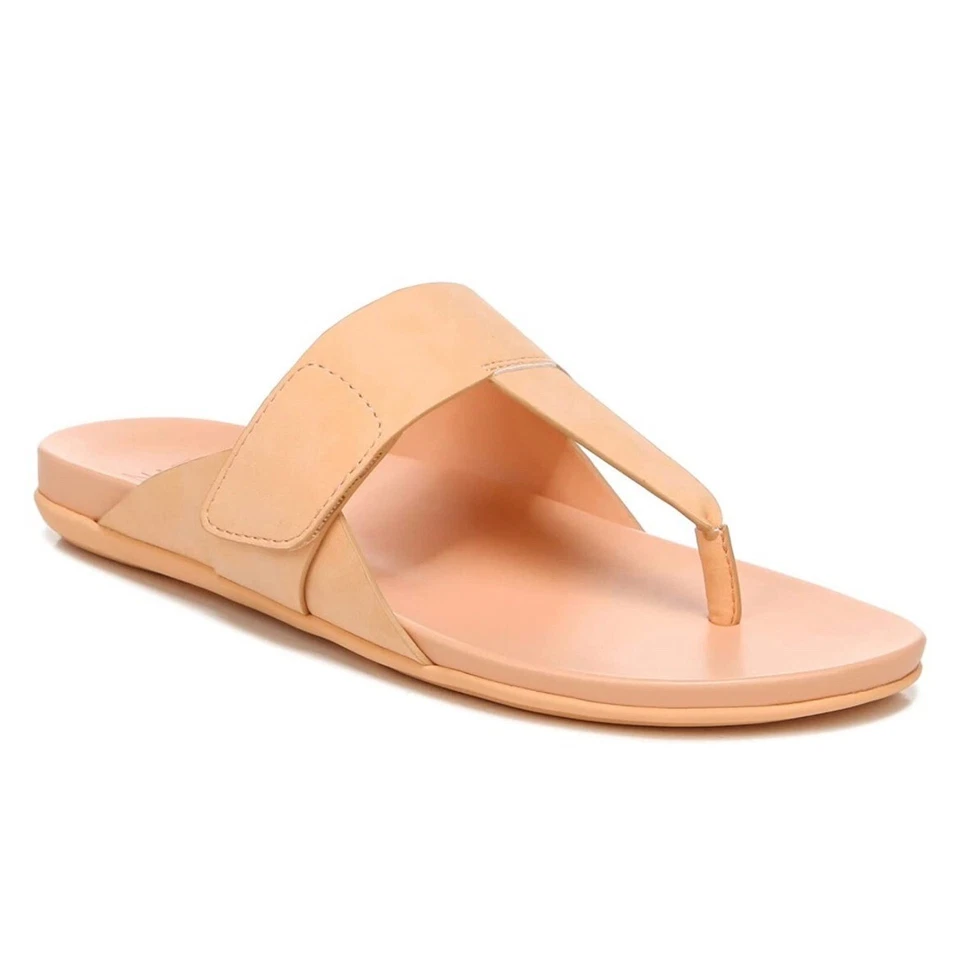Naturalizer Wmn Thong Flip Flop Sandals Genn-Twirl Size US 6M Soft Peach Orange