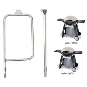 Edelstahl Brenner TubeBrenner-Set Passt Für Weber Q300/Q3000 Series Gasgrill D - Bild 1 von 11