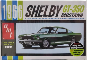 Shelby Mustang GT-350 1966 AMT 1:25 nuevo sellado de fábrica **Vendedor de Estados Unidos** - Imagen 1 de 8