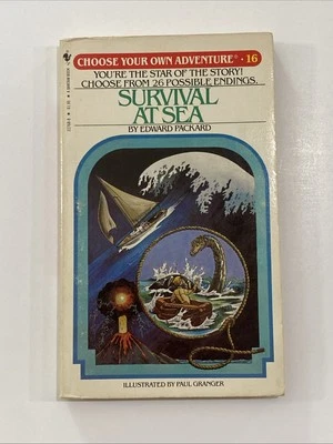 Choose Your Own Adventure #16 Survival at Sea - CYOA Book 01 - Image 1 of 3
