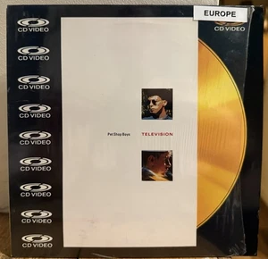PET SHOP BOYS TELEVISION FEANCE LASERDISCSHRINKED MINT - Afbeelding 1 van 1