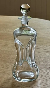 Klar Holmegaard Kluk Quetschglas Dekanter Flasche + Stopfen 10" Jacob Bang - Bild 1 von 7