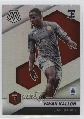 2021-22 Panini Mosaic Serie A Silver Prizm Yayah Kallon #96 Rookie RC - Image 1 of 2