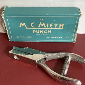 Vintage M.C. Mieth Train Punch Style Nr. 45 Kreislocher - Bild 1 von 6