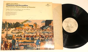 Aldo Ciccolini Pleasures And Peccadillos Humorous Piano Music of Rossini LP Nm - Picture 1 of 6