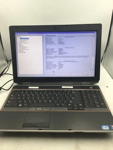 DELL LATITUDE E6520 - BOOTS TO BIOS - INTEL I7 2640M - NO RAM - READ DESC - BB - Picture 1 of 7