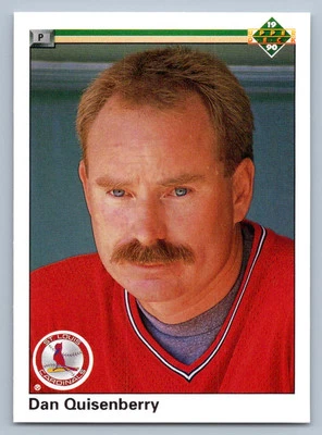 1990 Upper Deck Dan Quisenberry #659 St. Louis Cardinals - Image 1 of 2