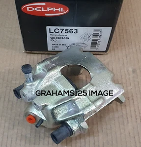 BRAKE CALIPER FRONT LEFT FITS VW POLO MK3 6N1 6N1 DELPHI LC7563 - Picture 1 of 12