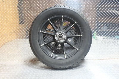 16-22 Harley-Davidson Iron 883 OEM RUEDA TRASERA CUBO LLANTA 40900402 9 RADIOS 16" Foto 1 de 4