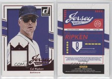 2016 Panini Donruss Jersey Kings Red /49 Cal Ripken Jr Cal Ripken #JK-CR HOF