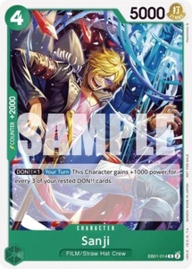 Sanji Alternate Art - EB01-014 - LP - One Piece TCG - Bild 1 von 1