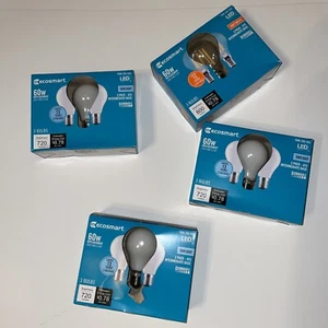 12 Pack EcoSmart Dimmable LED 5000K Light Bulb Glass A15 60W Intermediate Base - Picture 1 of 24